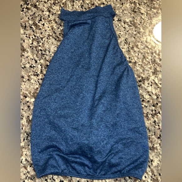 The most adorable low back mock neck dance tank from Five! EUC 💙 - Picture 1 of 4